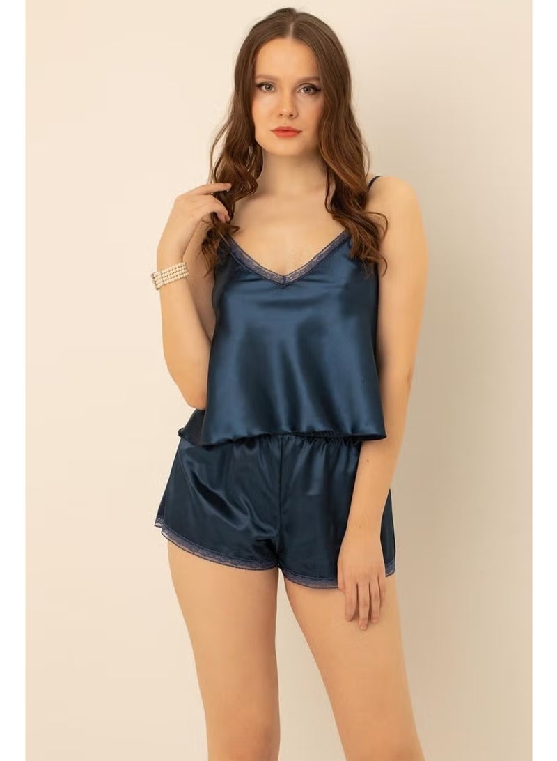 DoReMi Satin Shorts Set - Image 1